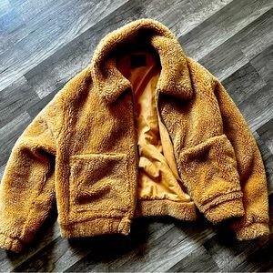 Tan Teddy Bear Coat